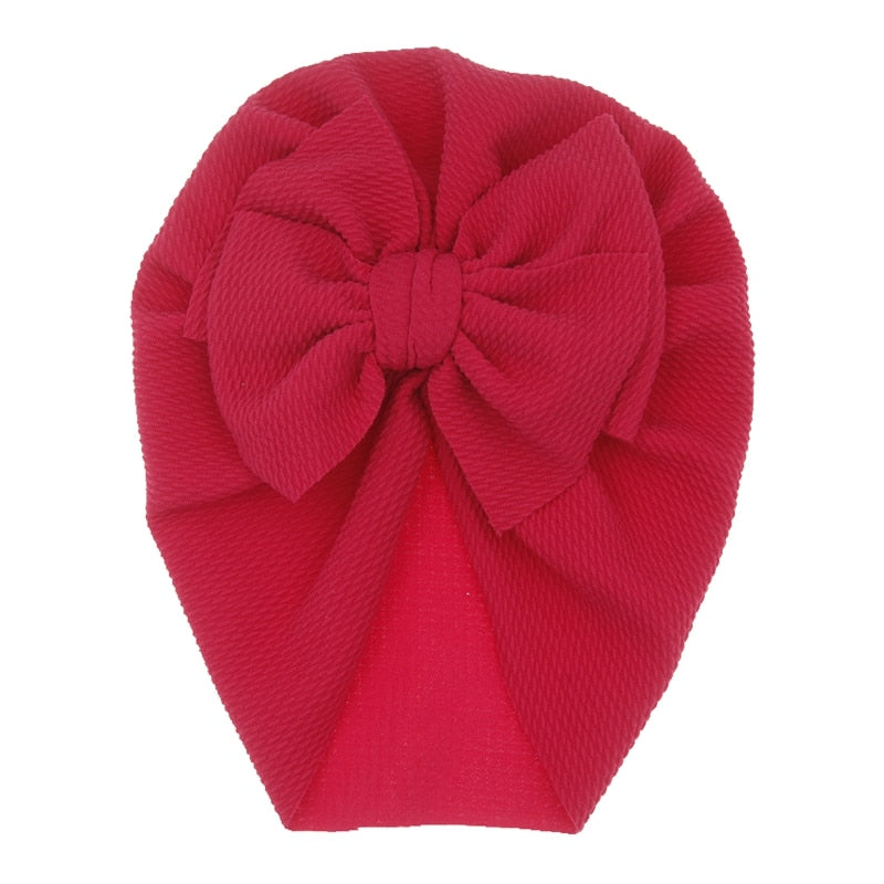 Turbante de princesa redondo.