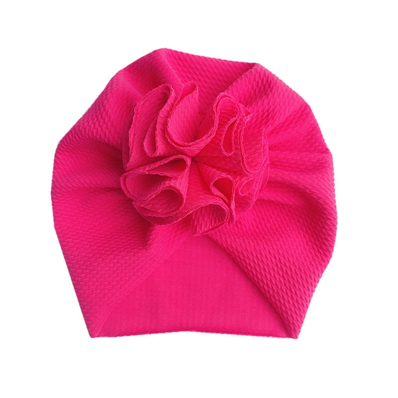 Turbante de princesa redondo.