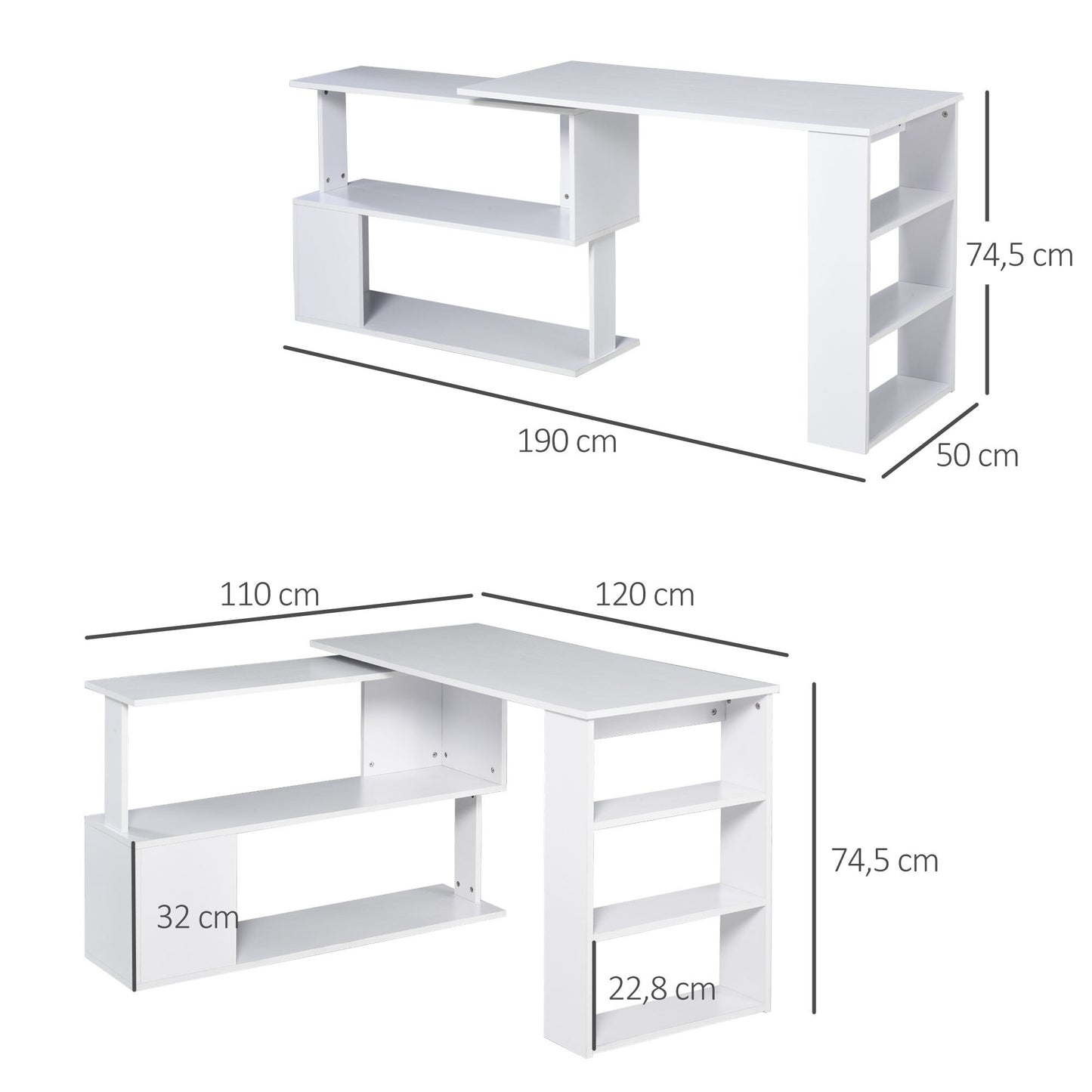 Mueble escritorio.