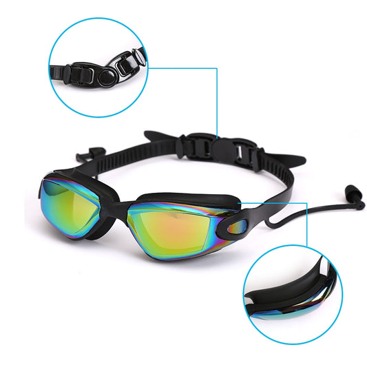 Gafas de natacion.