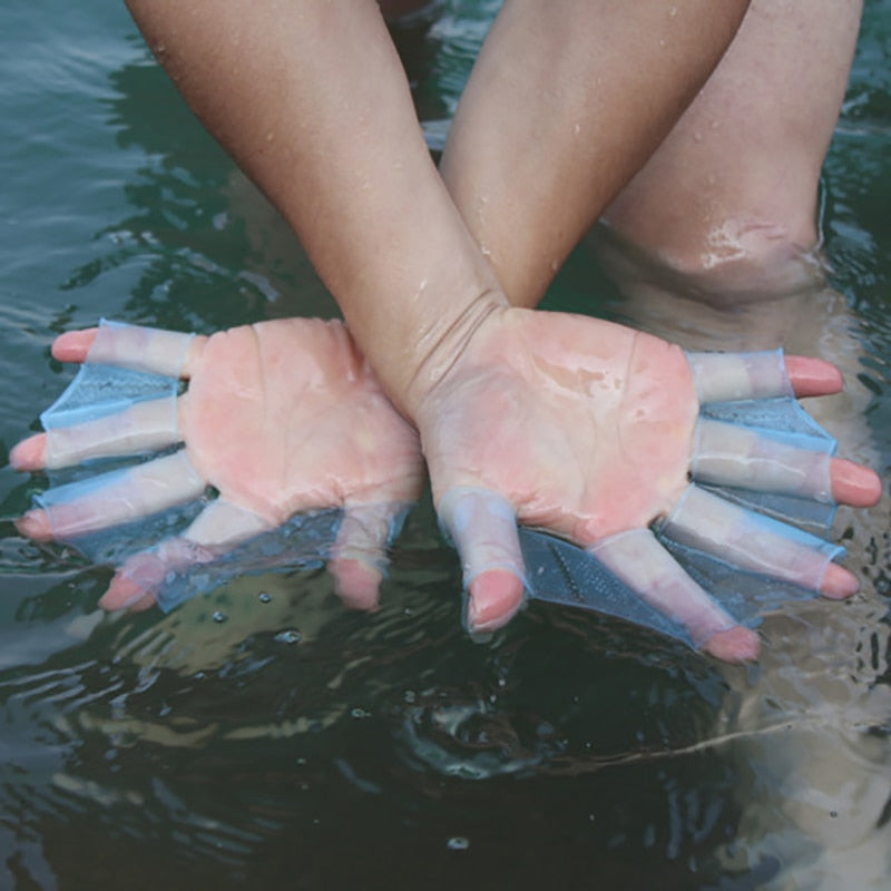 Aletas de natacion.