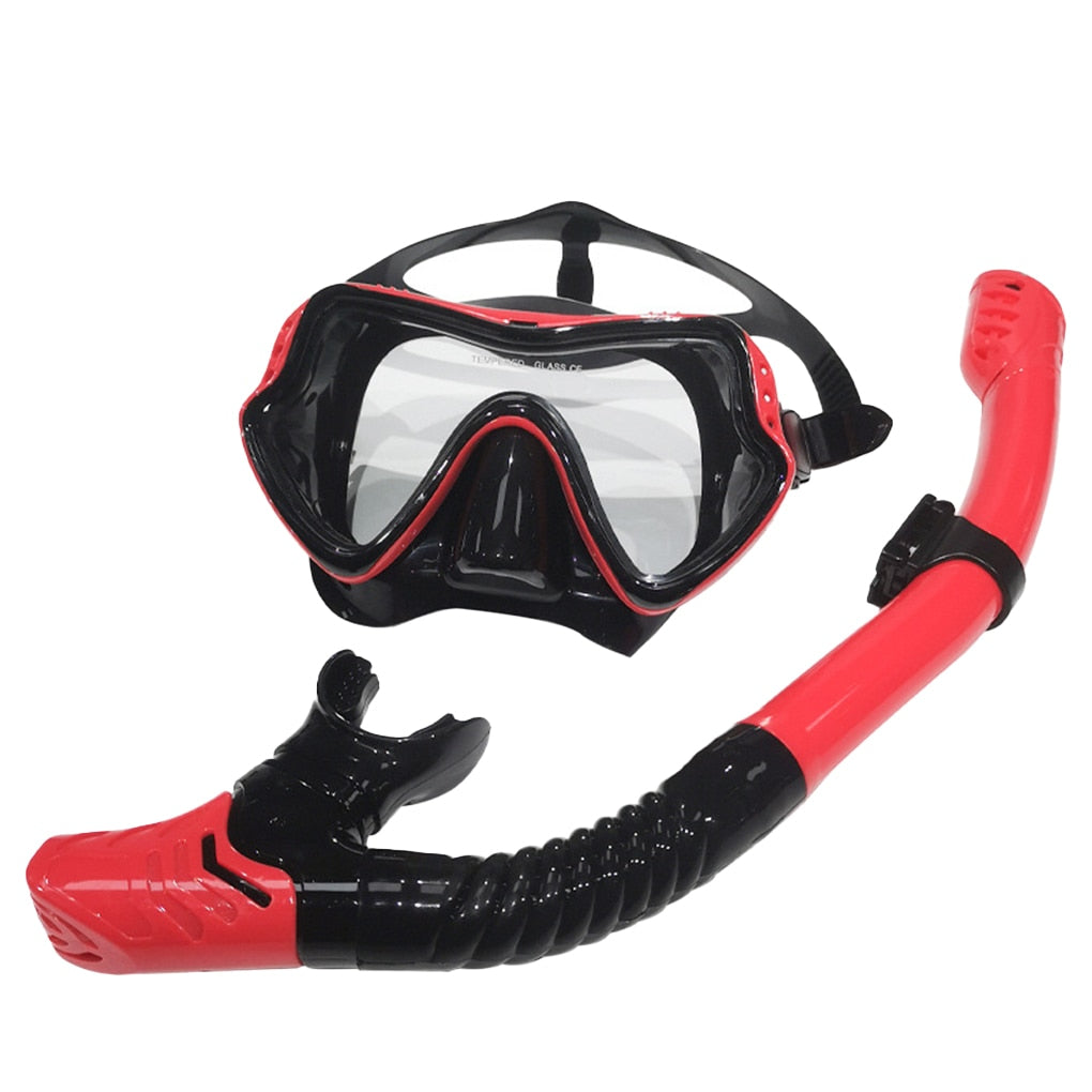 Gafas de buceo snorkel.