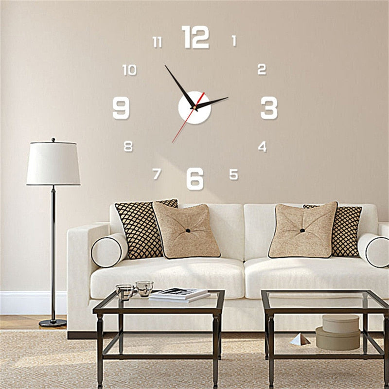 Reloj decorativo de pared.