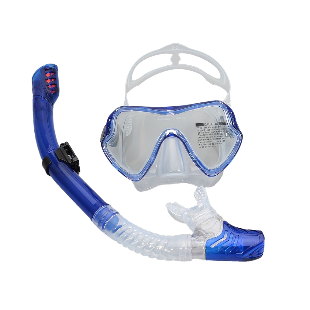 Gafas de buceo snorkel.