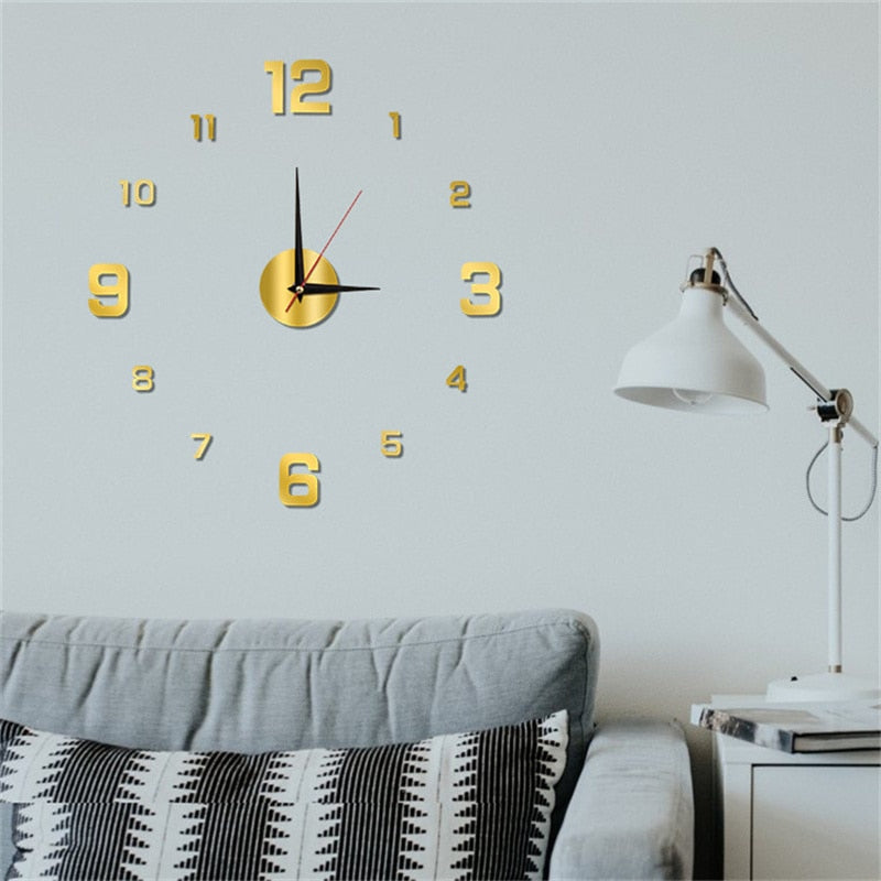 Reloj decorativo de pared.