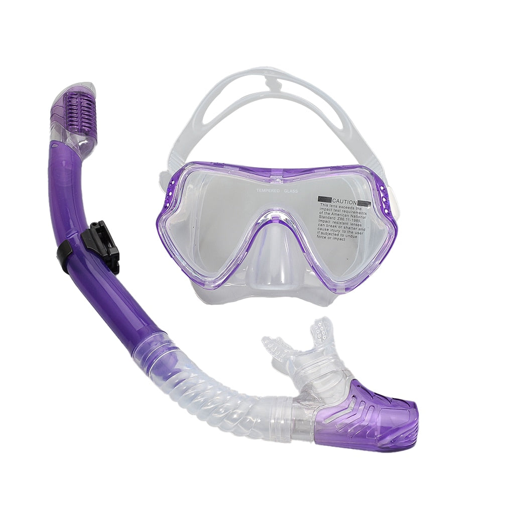 Gafas de buceo snorkel.