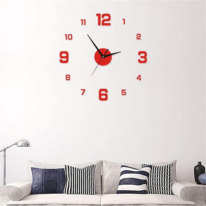 Reloj decorativo de pared.