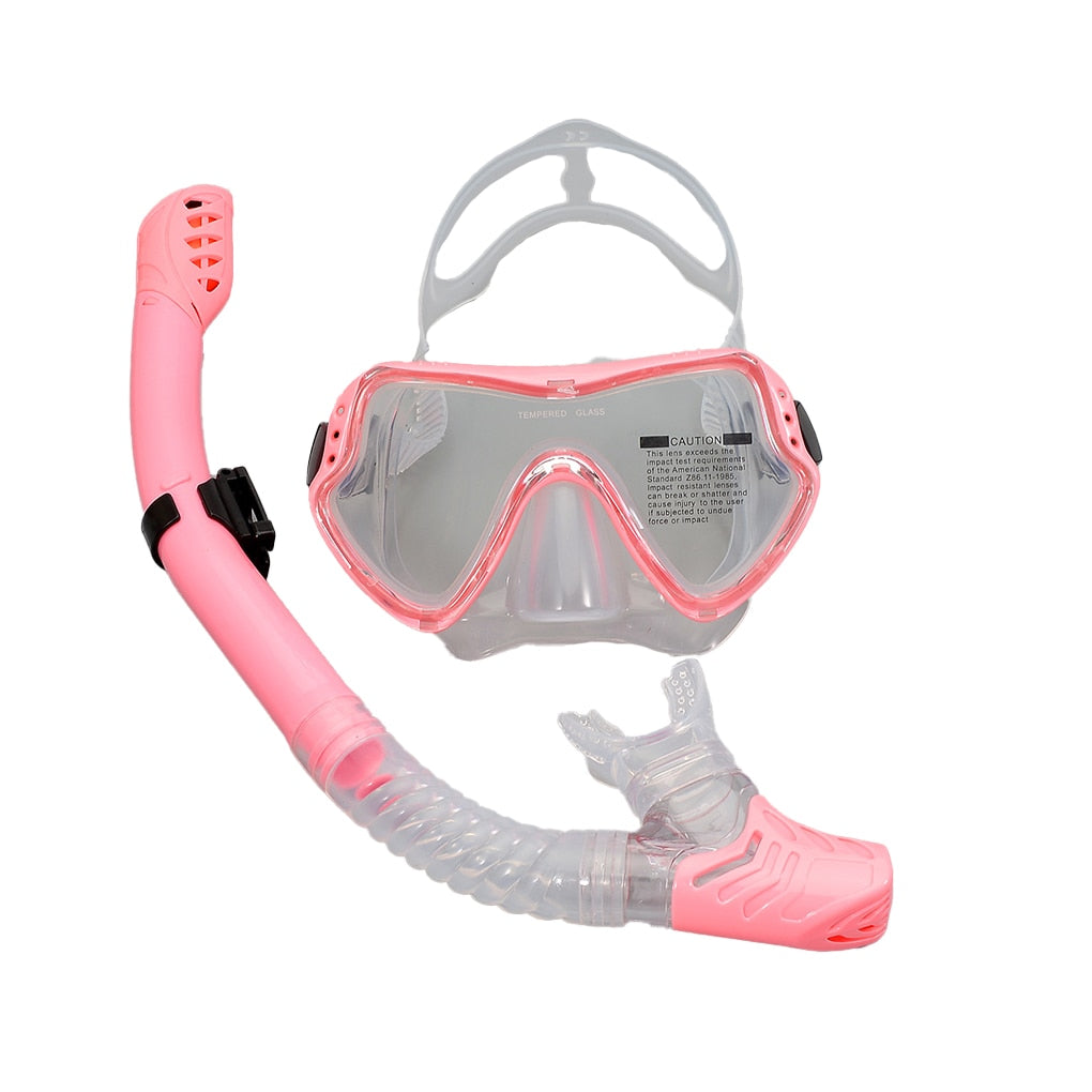 Gafas de buceo snorkel.