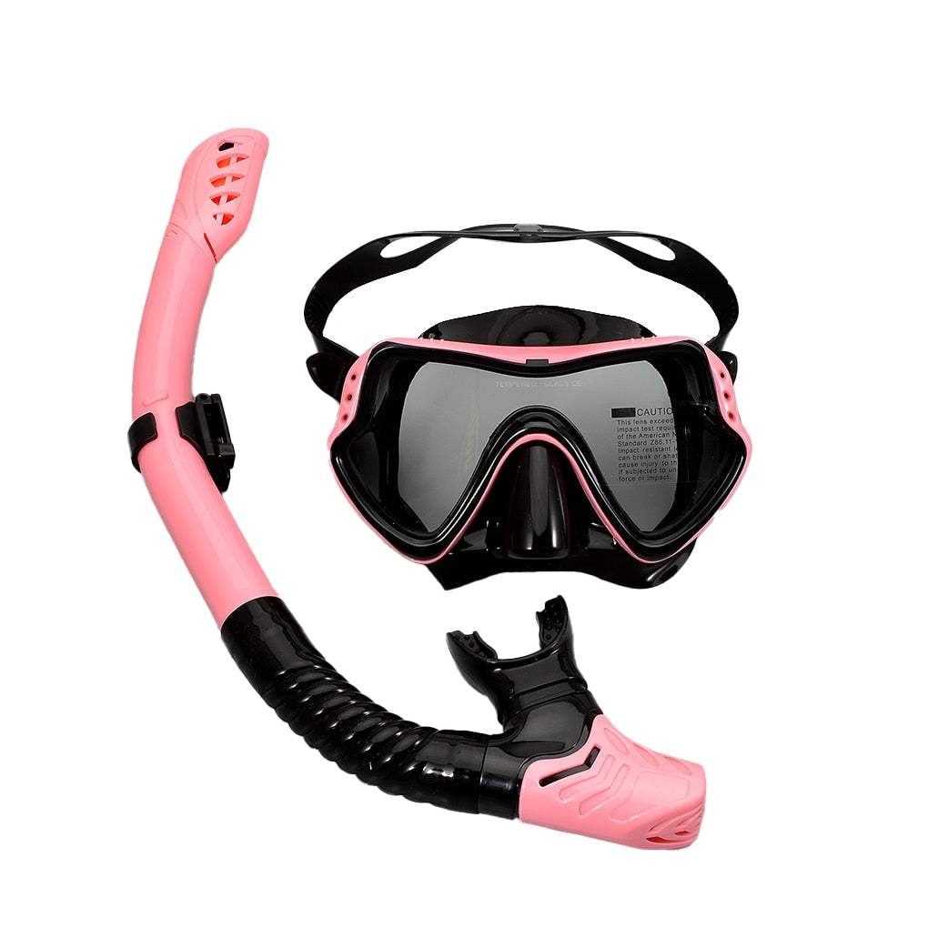 Gafas de buceo snorkel.